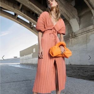 ALC stella midi dress